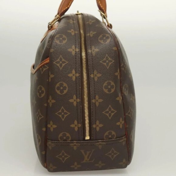 LOUIS VUITTON Monogram Deauville Hand Bag M47270 LV Authentic - Picture 10 of 13